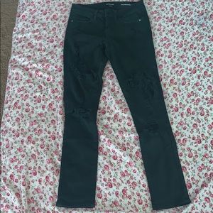 Bebe heartbreaker skinny Jeans 👖 dark green